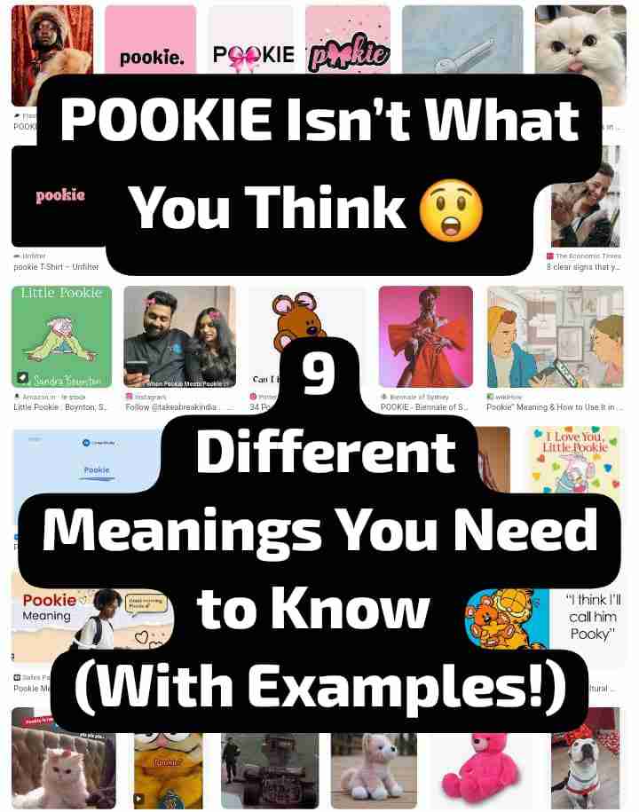 pookie meaning image