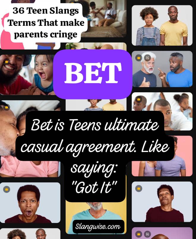 meaning of Bet in slang image  Bet meaning in slang image