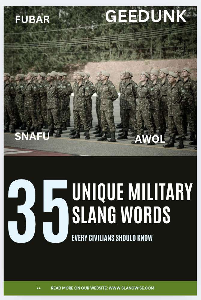 Military Slangs