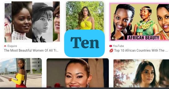 Ten Ten - slang for beautiful women
