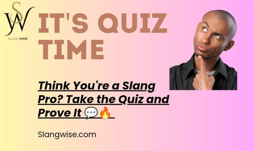 slang Quiz banner