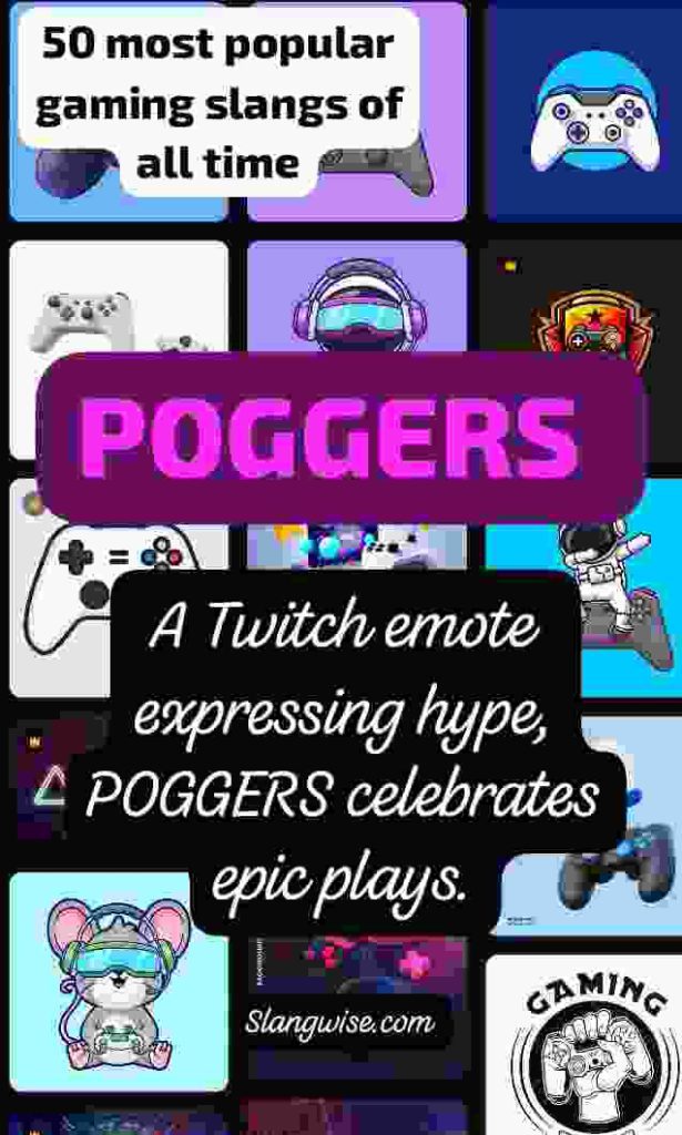 what does POGGERS mean in Gaming Slang POGGERS meaning in slang image