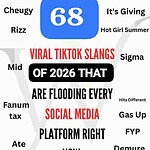most popular tiktok slangs