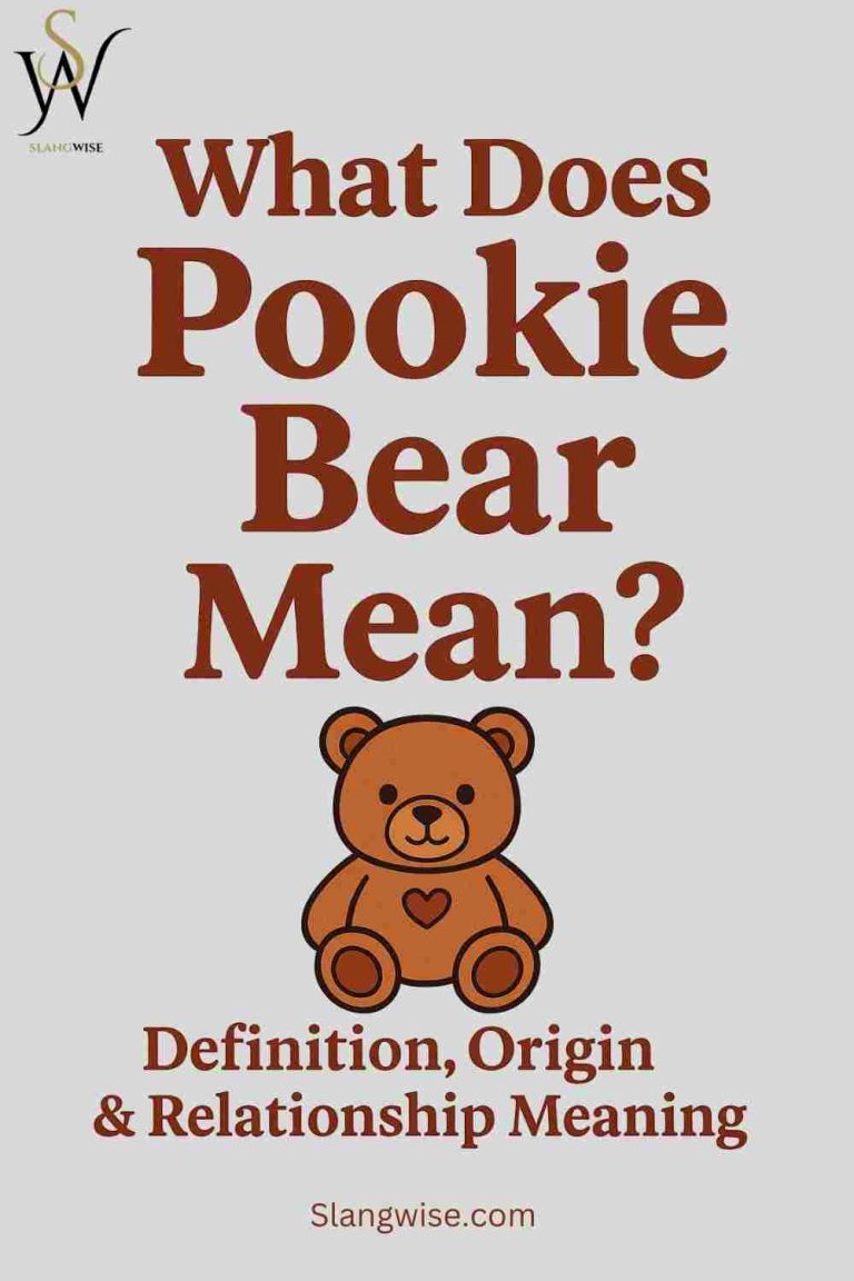 What Does Pookie Bear Mean? Definition, Origin and Usage