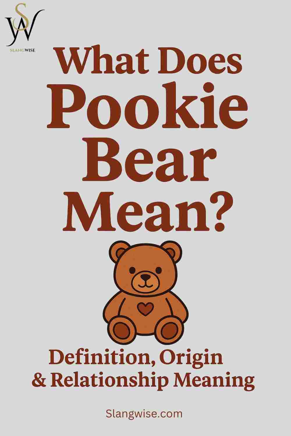 pookie bear meaning