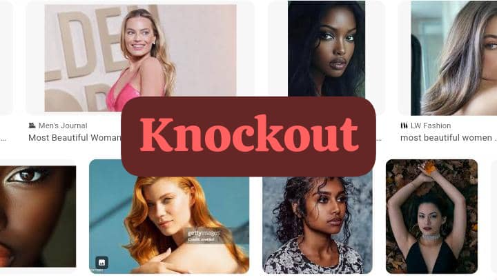 knockout slang for beautiful women - knockout