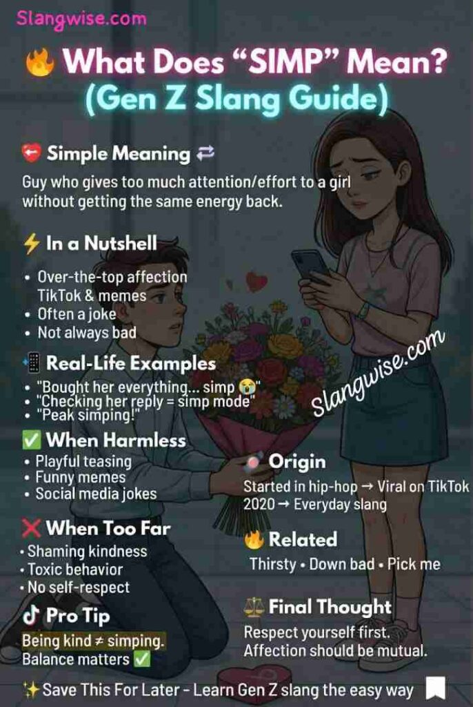 What Does Simp Really Mean? The Slang Word Everyone Uses But Few Explain Well