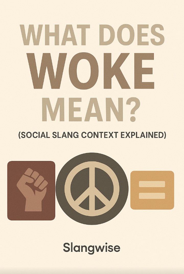 meaning of woke