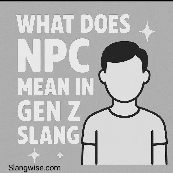 what does NPC mean in Gen Z Slang