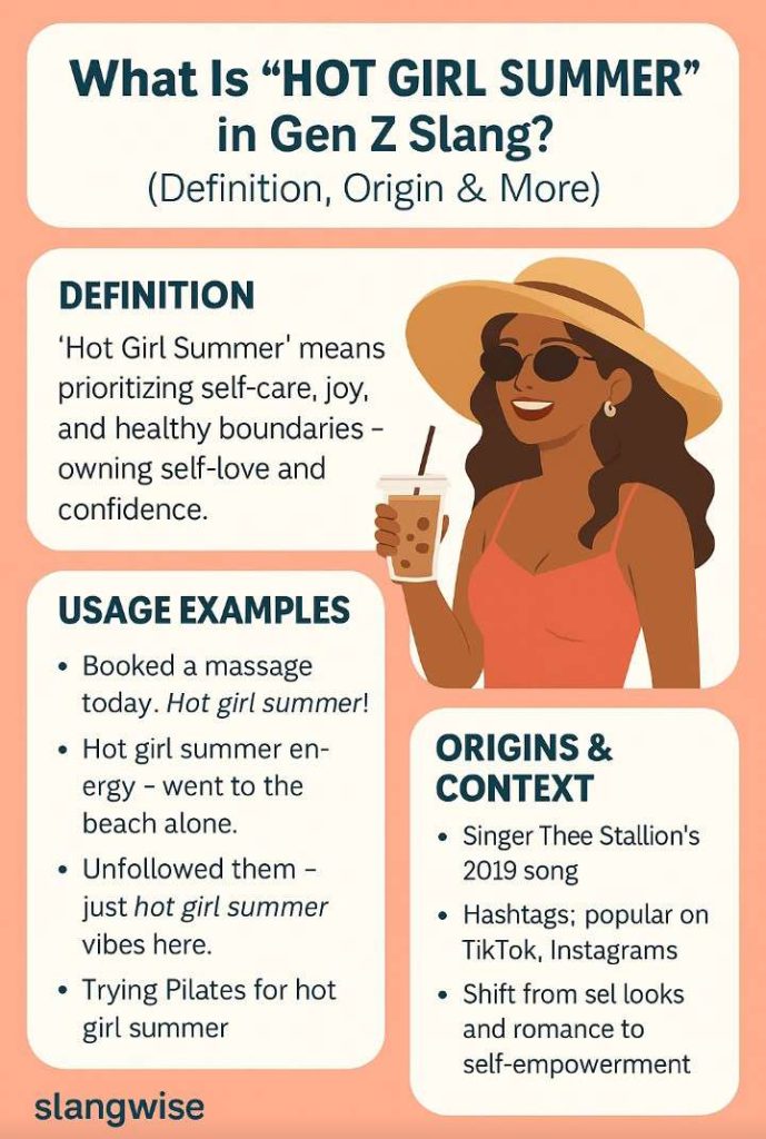 Hot girl summer according to Gen Z hot Girl Summer Meaning