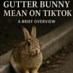 WhT gutter bunny mean on TikTok
