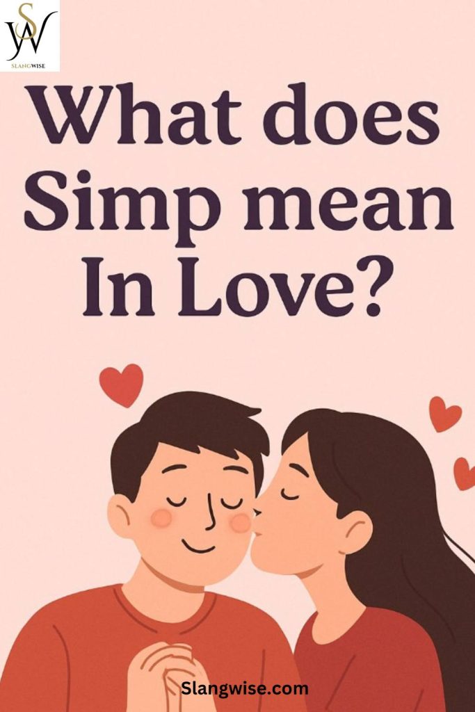 simp meaning in love