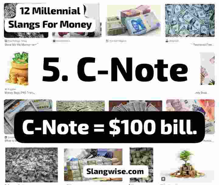 skang for money C-Note - Slangs For Money