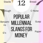 millennial slangs for money