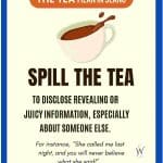 spill the tea meaning in slang