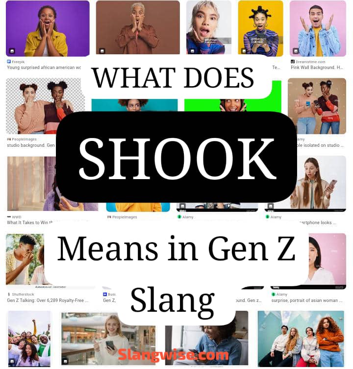 shook meaning in gen z slang
