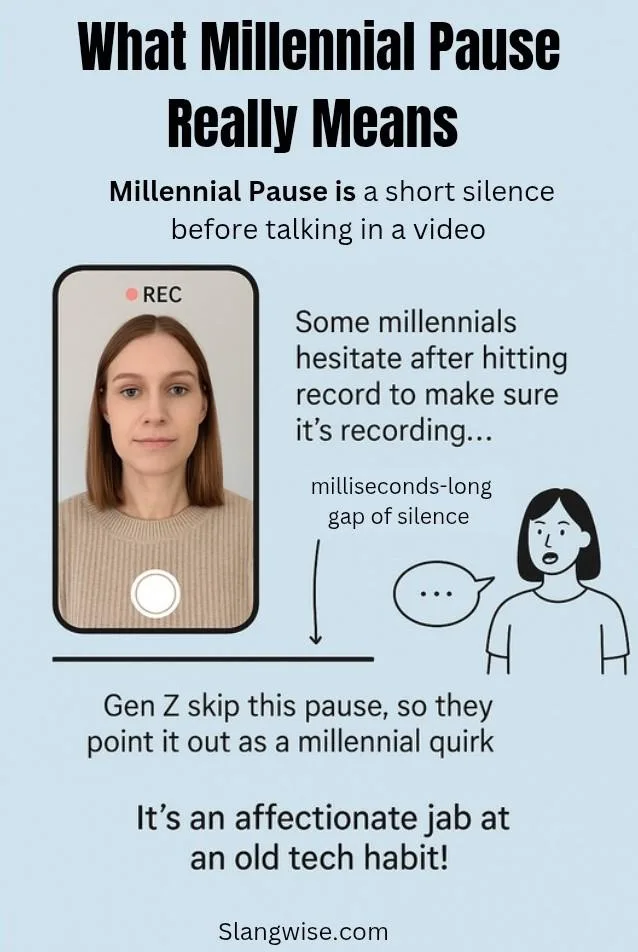 millennial Pause meaning