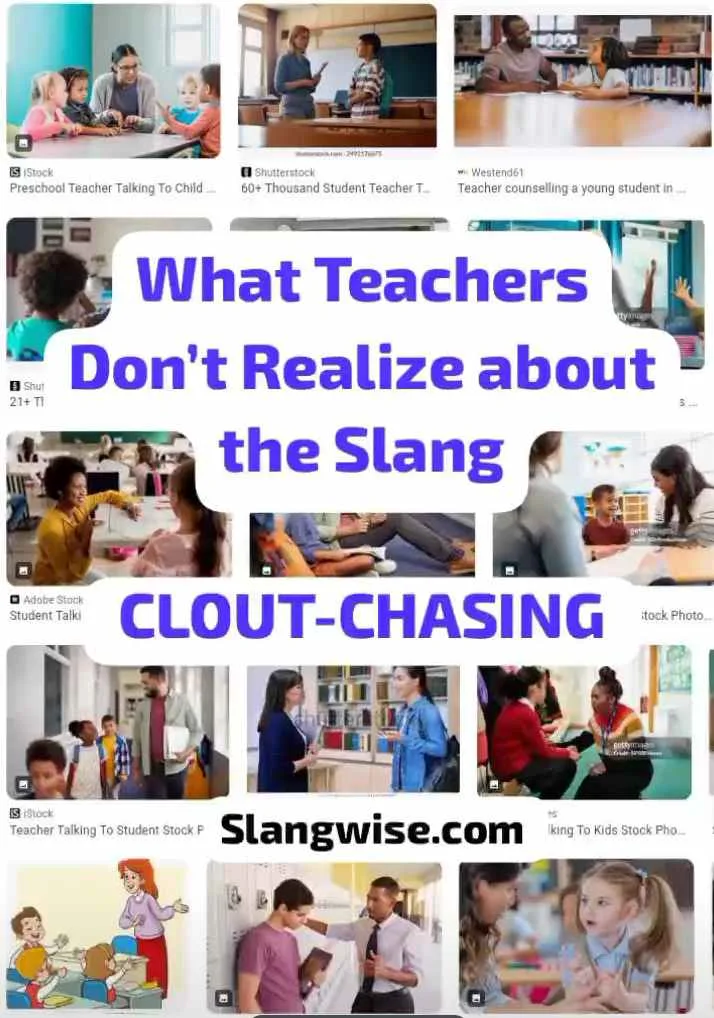 Clout-chasing slang