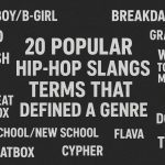 Hip-hop slang words