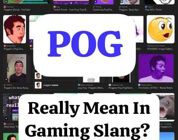 What pog mean in gaming slang