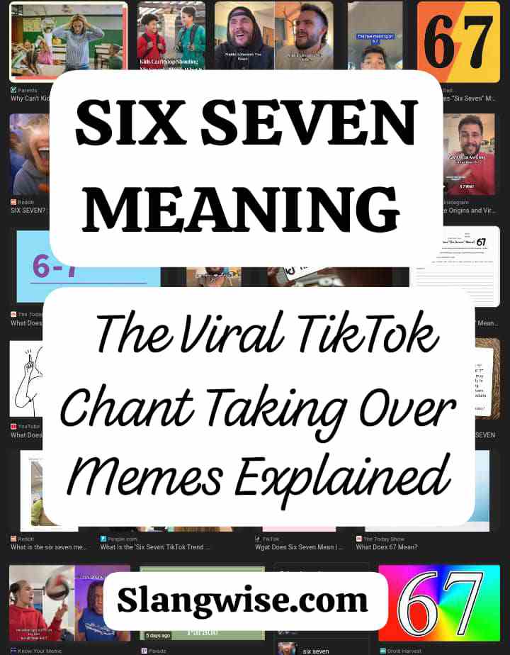 six seven meaning