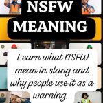 NSFW Meaning