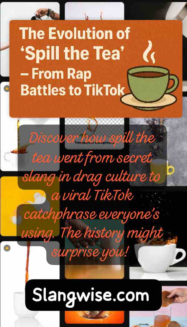 spill the tea evolution