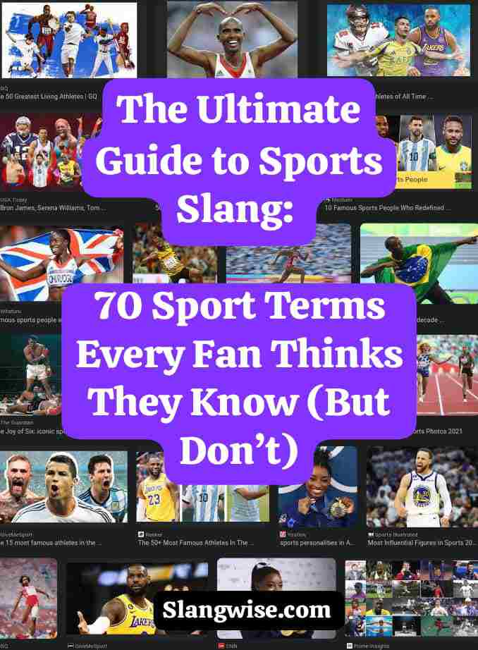 sport slang image