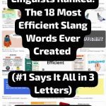 efficient slang words