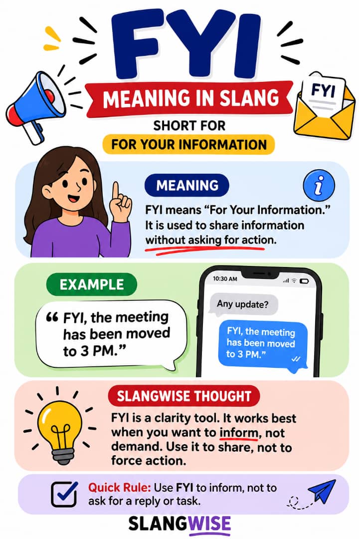 FYI Meaning in Text: The Hidden Rule That Changes Everything