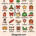 Christmas slang terms