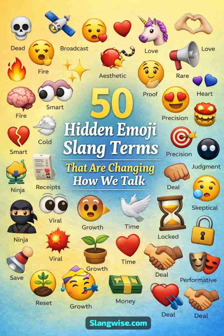 Trending Emoji slang terms