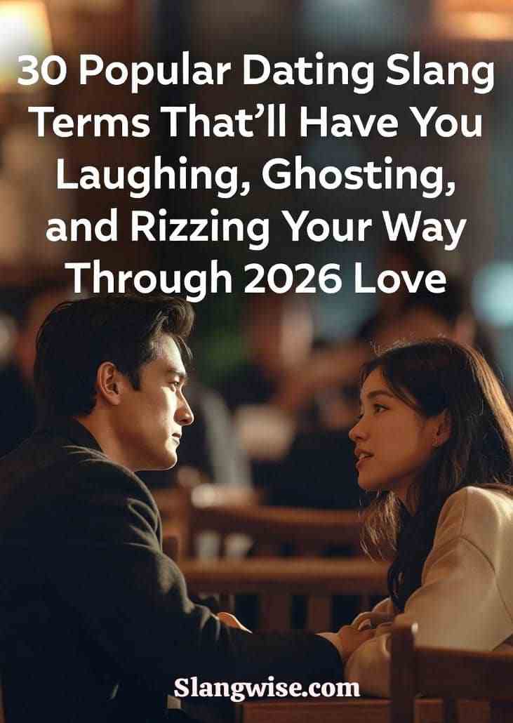 Popular Dating Slang Terms