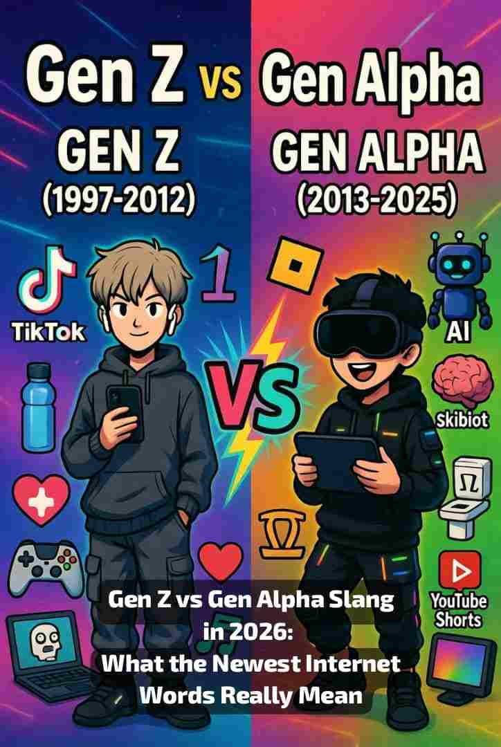 Gen Z vs Gen Alpha Slang in 2026: What the Newest Internet Words Really Mean