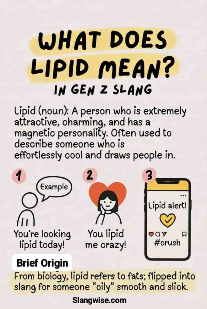 Lipid Slang Meaning 