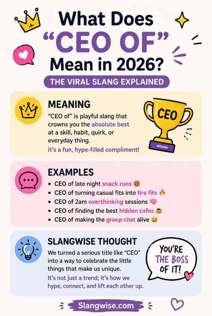 What Does “CEO of” Mean on TikTok? The Viral Slang Everyone Keeps Using in 2026