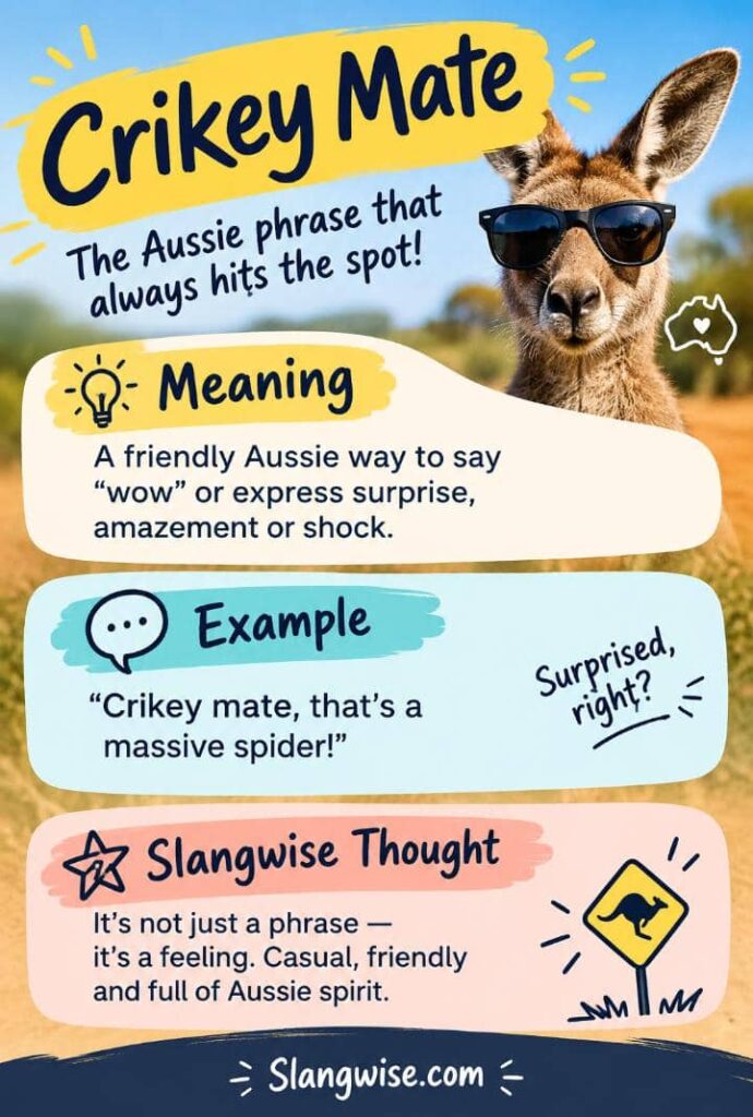 Crikey Mate Meaning: The Aussie Slang Phrase Everyone Thinks They Know