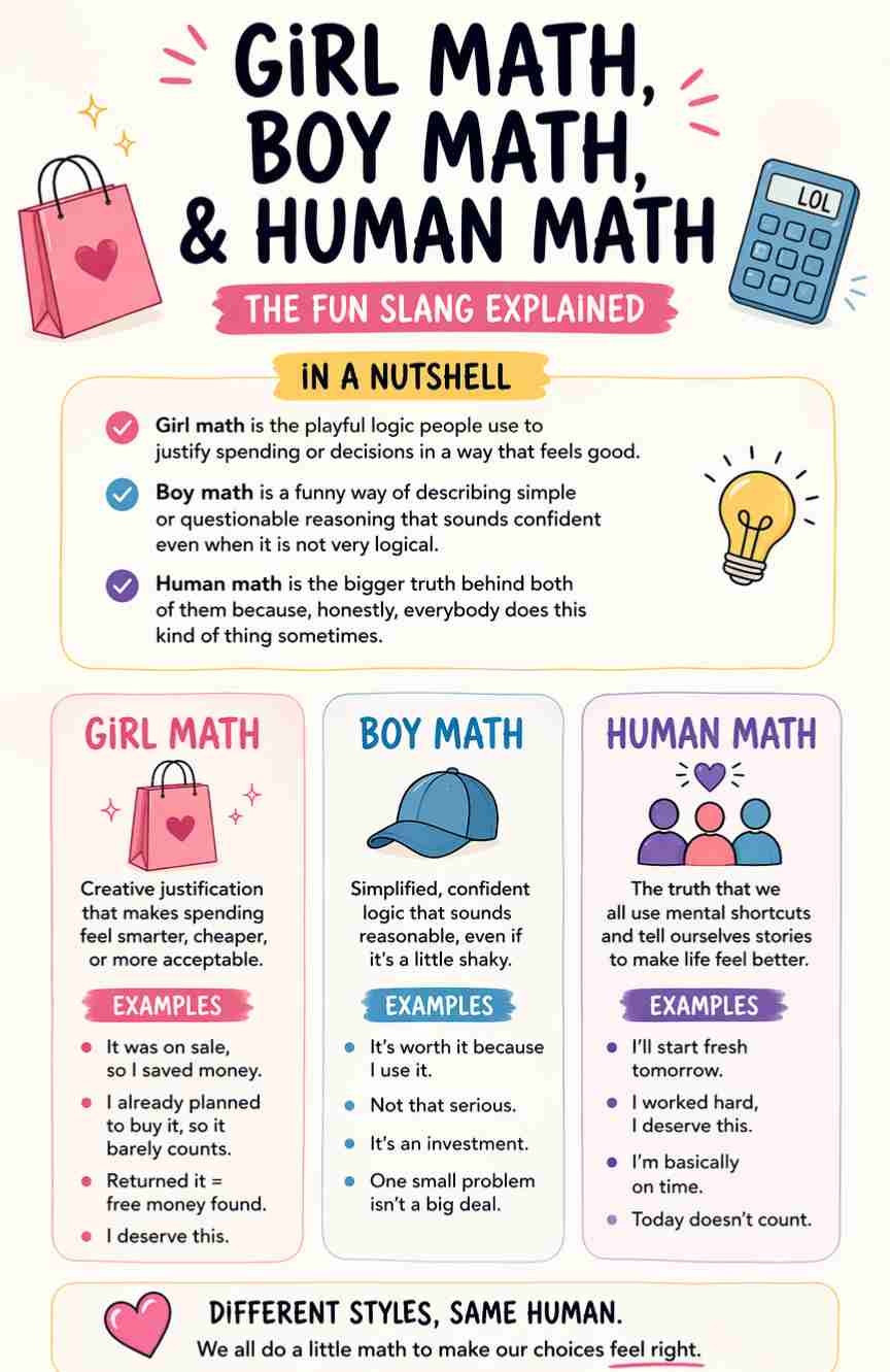 Girl Math vs Boy Math vs Human Math: Why Everyone Suddenly Thinks Their Spending Makes Sense