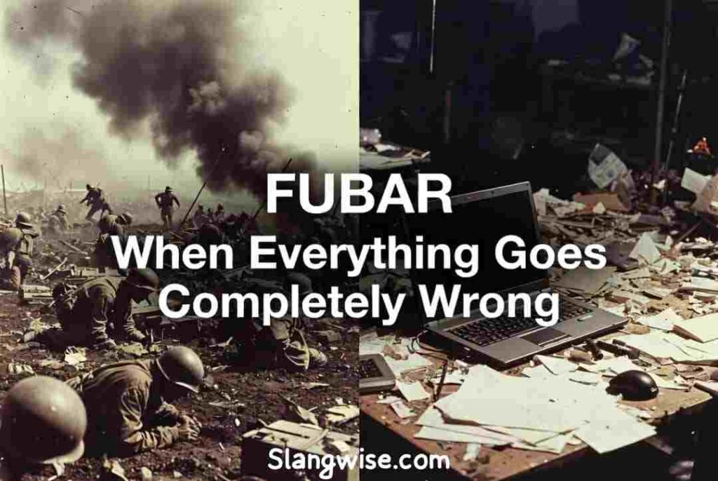 Fubar meaning in Military Slang 