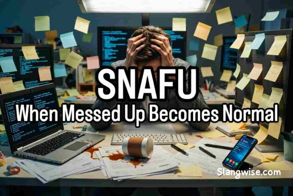People Keep Saying SNAFU, But What Does It Actually Mean in Military Slang?
