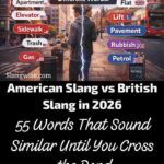 American Slang vs British Slang in 2026: 55 Words That Sound Similar Until You Cross the Pond