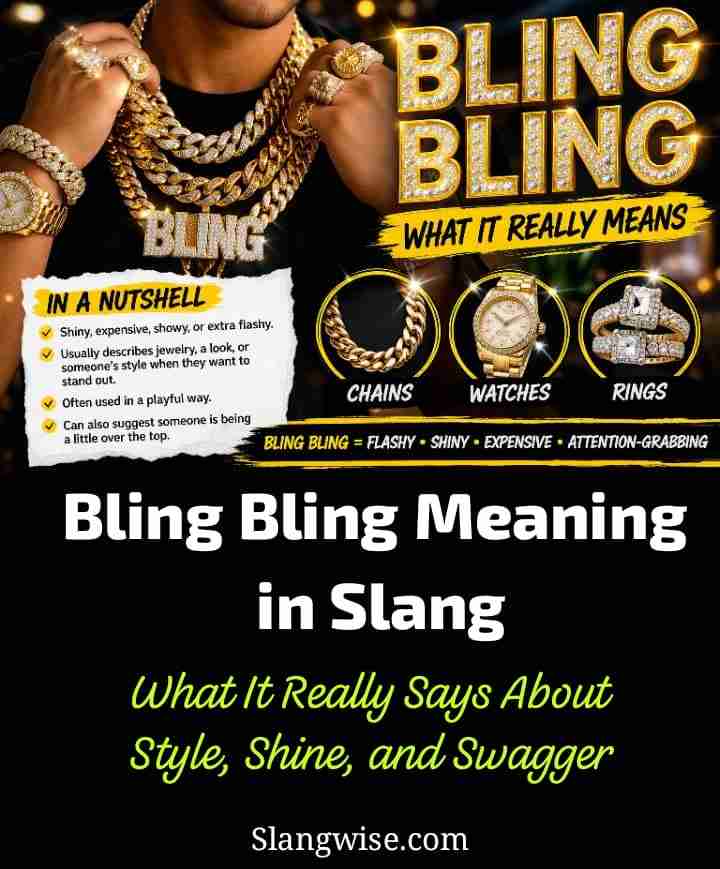 Bling Bling Meaning in Slang: What It Really Says About Style, Shine, and Swagger