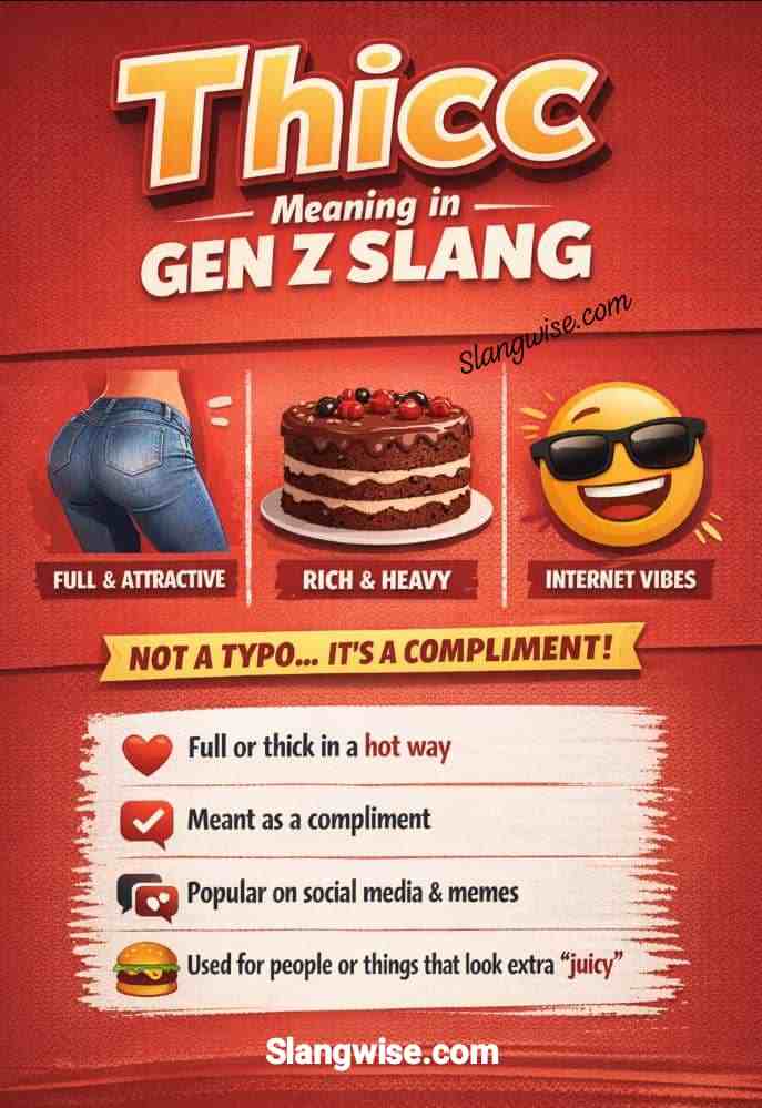 Thicc Meaning in Slang: Why This Word Sounds Fun, Flirty, and Everywhere Online