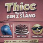 What does thicc mean in slang?
