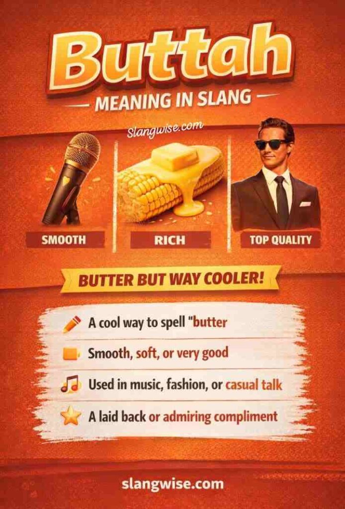 Buttah Meaning: The Slang Word That Sounds Sweet, Smooth, and a Little Too Good to Ignore