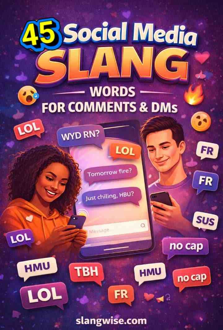 45 Social Media Slang Words That Keep Showing Up in Comments and DMs