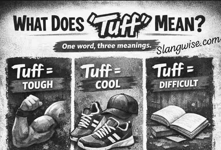 What Does Tuff Mean in Slang? The Word That Looks Simple but Carries More Than One Vibe