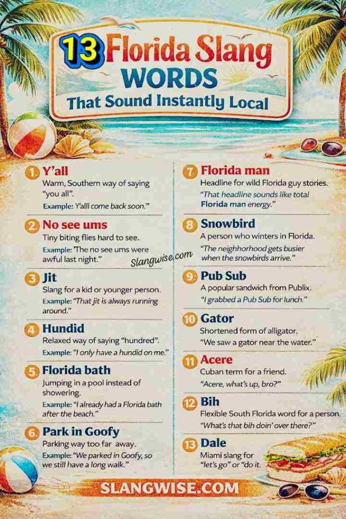 Florida Slang Words That Sound Instantly Local