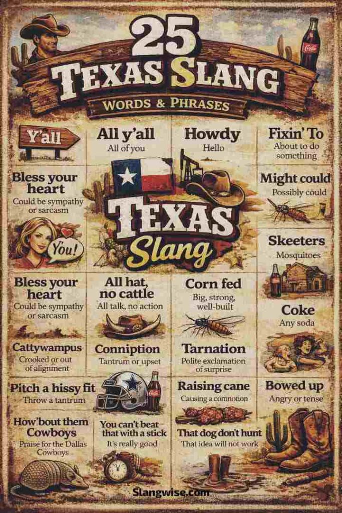 25 Popular Texas slang words