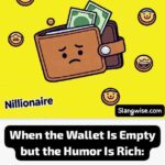 When the Wallet Is Empty but the Humor Is Rich: 12 Funny Slang Words for Being Broke
